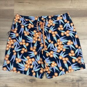 Patagonia Stretch Planing Boardshorts Womens 10 Tropical Beach multicolor 8"